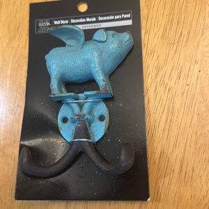 Metal‎ Pig Hook Hanger Rustic Look